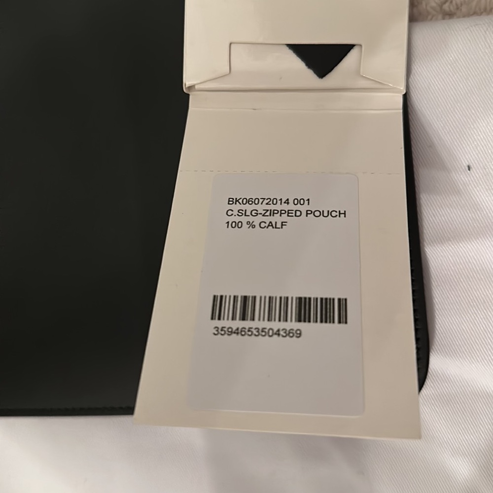 NEW Givenchy black zippered clutch bag - Picture 9 of 9